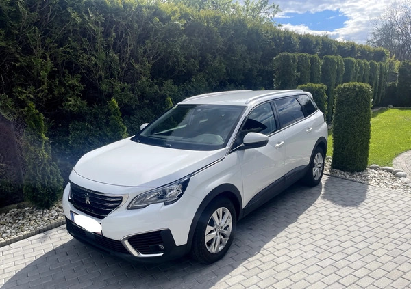 Peugeot 5008 cena 59900 przebieg: 217450, rok produkcji 2018 z Biała małe 667